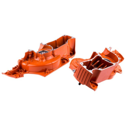 Carter moteur / réservoir d'huile tronçonneuse Husqvarna 385, 385XP, 390XP
