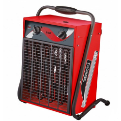 Chauffage électrique mobile 9 kW avec thermostat pour atelier