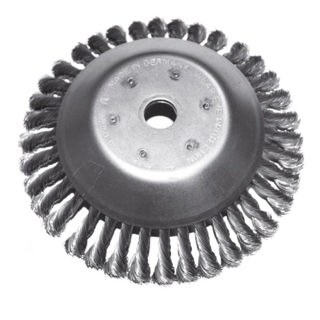 Brosse débroussailleuse universelle diamètre 200mm alésage 20 ou 25.4mm