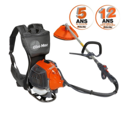 Débroussailleuse thermique à dos Oleo Mac BCF540 - (disque + tête nylon) moteur 51,7cm3