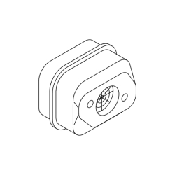 Pot d'échappement tronçonneuse Shindaiwa 402S