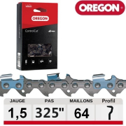 Chaine tronçonneuse OREGON 21BPX064E ControlCut 325 1.5mm 64 dents