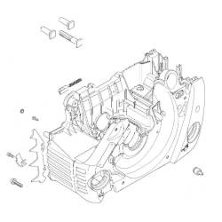 carter moteur tronçonneuse Jonsered CS2255