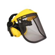 Visière de protection grillagée avec oreilles anti bruit Oregon - Q515061