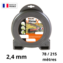 Fil débroussailleuse hélicoïdal Oleo Mac Ultime X - 2,40 mm