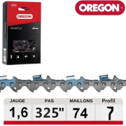 Chaine tronçonneuse carrée PowerCut 74 dents Oregon 22LPX STIHL