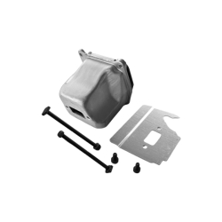 Pot d'échappement tronçonneuse Oleo-Mac GSH510, GSH560 - 50312059AR