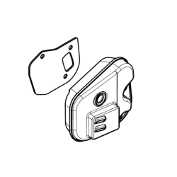 Pot d'échappement tronçonneuse Oleo-Mac GST360