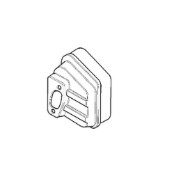 Pot d'échappement tronçonneuse Oleo-Mac 925, GS260