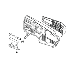 Carter frein de chaîne tronçonneuse Oleo-Mac GS630 - 50290076BR
