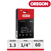 Chaine tronçonneuse Oregon 60 dents 1.4, 1.3mm, ControlCut 25AP