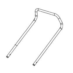 Guidon supérieur tondeuse batterie SOLO 3833Li P