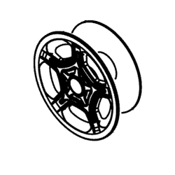 Couvre moyeu roue tondeuse à batterie Oleo Mac - 66070848R