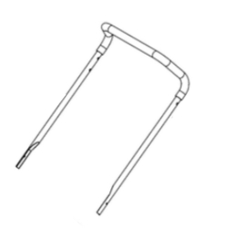 Guidon haut tondeuse à batterie Murray IQ18WM44
