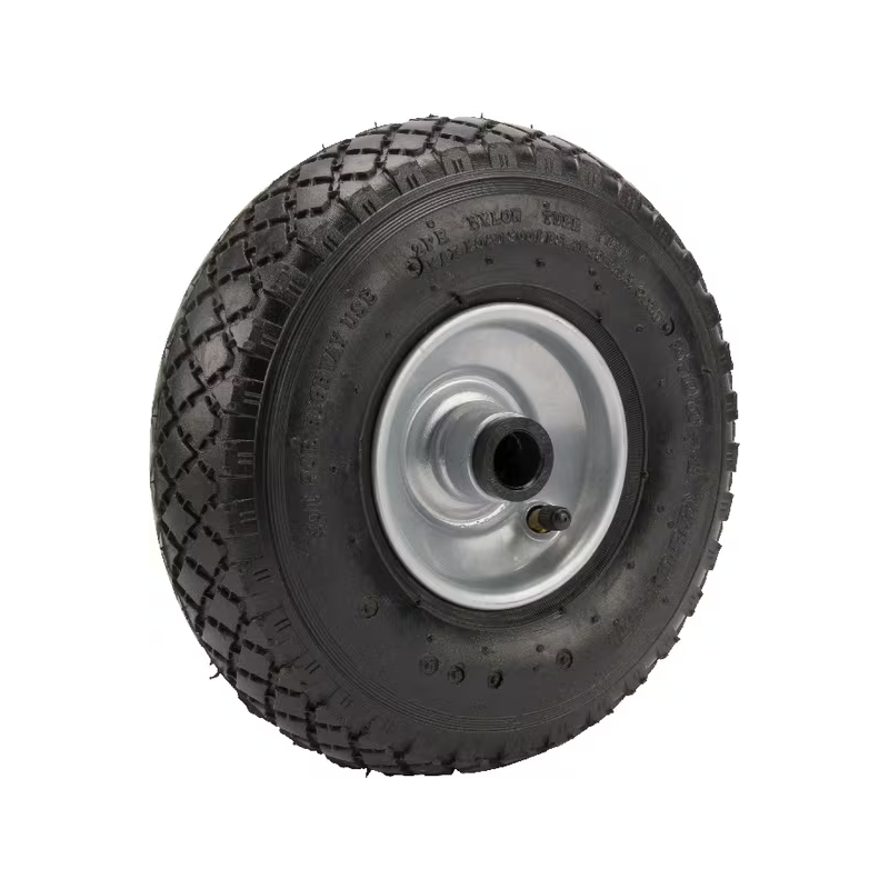 Roue avec pneu à crampons 3.00-4 Tente pour brouette 150kg