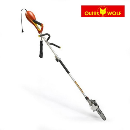 Perche élagueuse électrique Wolf OTE10 à tête orientable Perche élagueuse électrique Wolf OTE10 à tête orientable