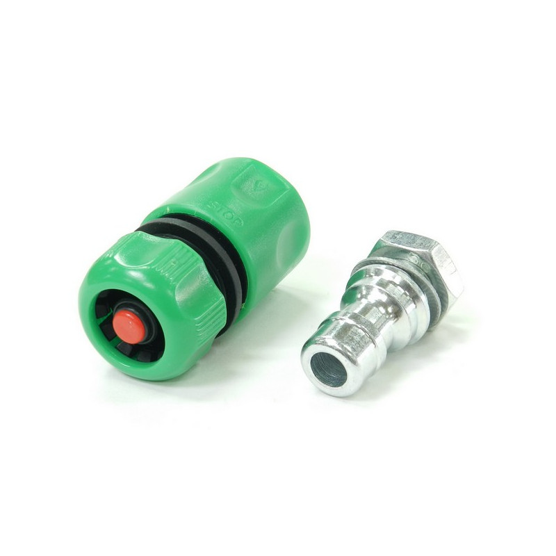 Kit De Lavage Pour Plateau De Tondeuse à Gazon - Buse Métal + Adaptateurs - Nettoyage Haute Pression Efficace - Entretien Facile