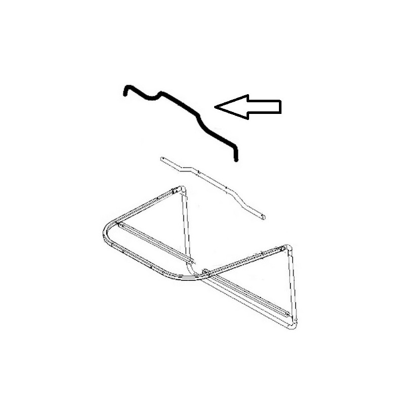 Joint bac tracteur tondeuse Husqvarna