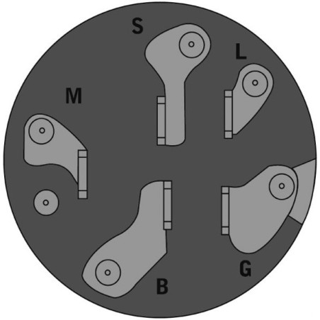 Contacteur à clé autoportée MTD 5 broches