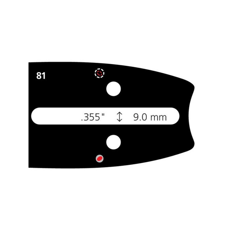Guide chaine tronçonneuse 38 cm 3/8 058 56 dents