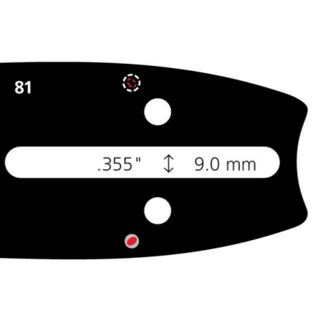 Guide chaine tronçonneuse 38 cm 3/8 058 56 dents