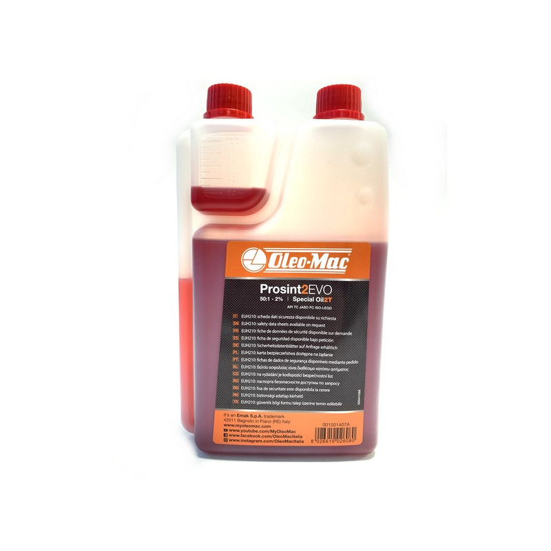 Huile 2 temps Oléo Mac 1L