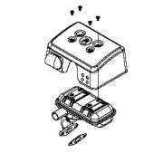 Echappement complet moteur Loncin
