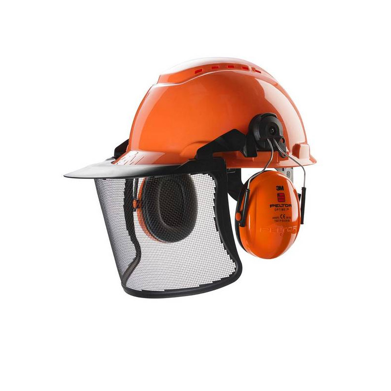 Casque forestier pro Peltor pas cher