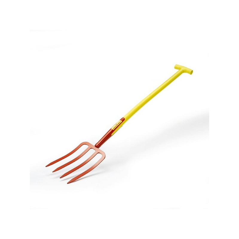 Fourche à bêcher légère avec manche béquille Wolf AXT