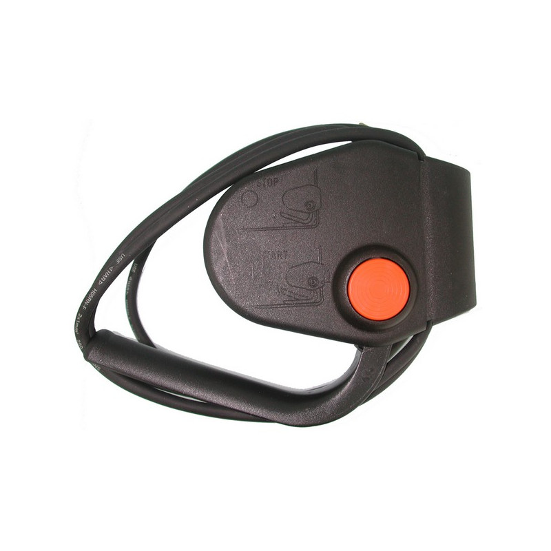 Bouton marche tondeuse électrique