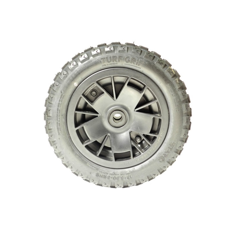 Roue arrière autoportée Mc Culloch frontale