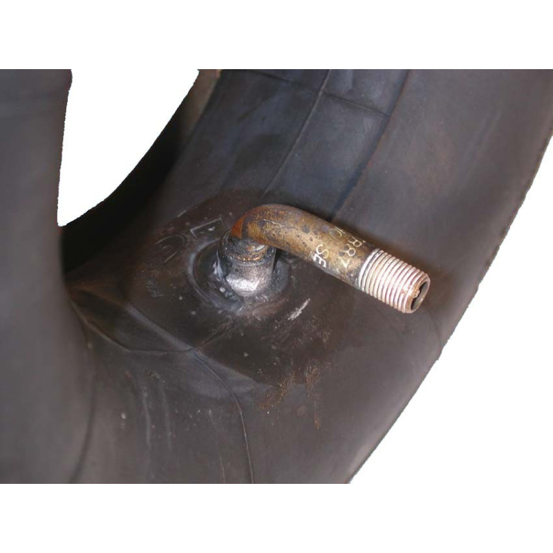 Chambre à air 500x10 valve coudée