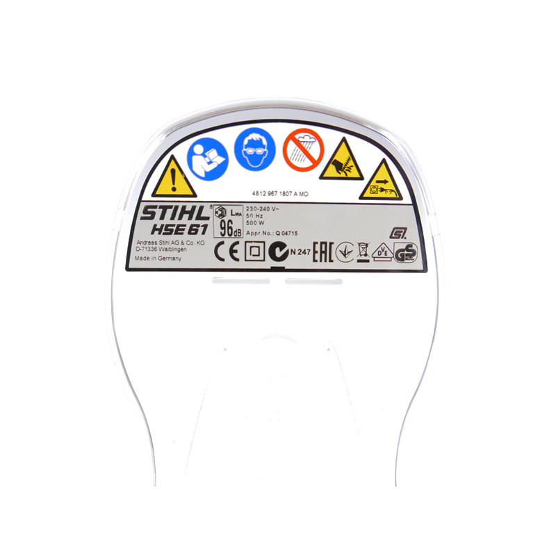 Protège main taille haies électrique Stihl