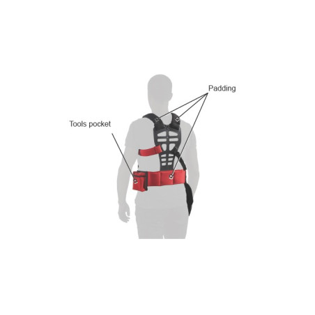 Harnais débroussailleuse Tracolla-pro Tecomec