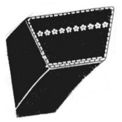 courroie de traction autoportée husqvarna