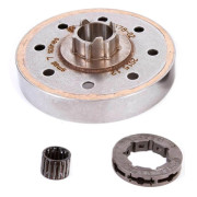 Sägenspezi Pignon 3/8" 7 Dents Pour Husqvarna 550XP - Roulement à Aiguilles Inclus