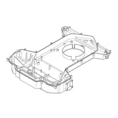 Châssis inférieur robot tondeuse Husqvarna / Gardena