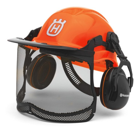 Casque forestier Husqvarna Functional fluorescent