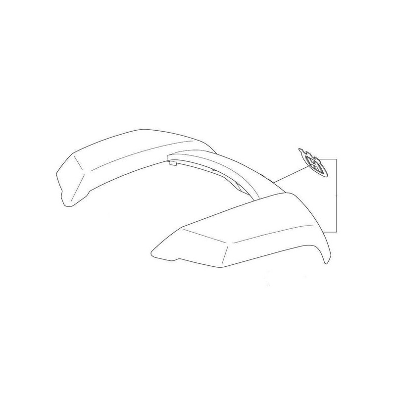 Capot supérieur robot tondeuse Husqvarna