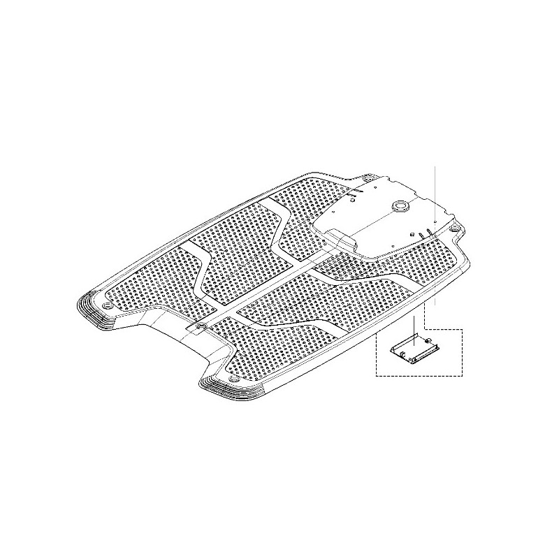 Plaque station charge robot tondeuse Husqvarna