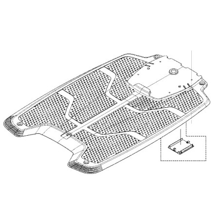 Plaque station charge robot tondeuse Husqvarna