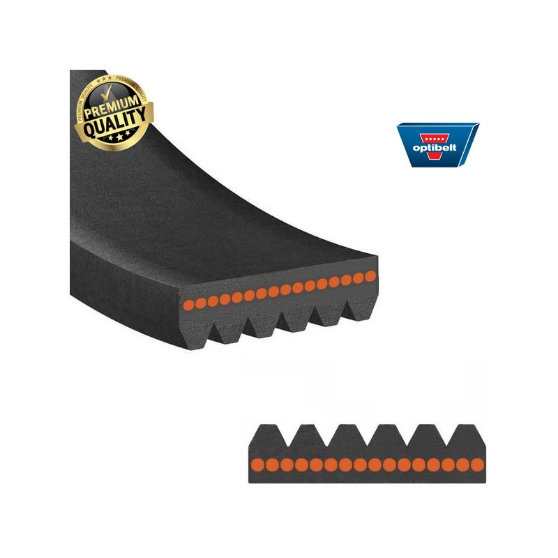 Courroie nervurée Poly-V Optibelt 3PJ610