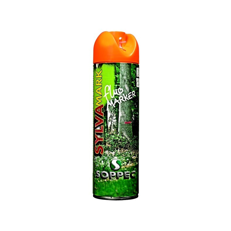 Bombe peinture forestiere orange