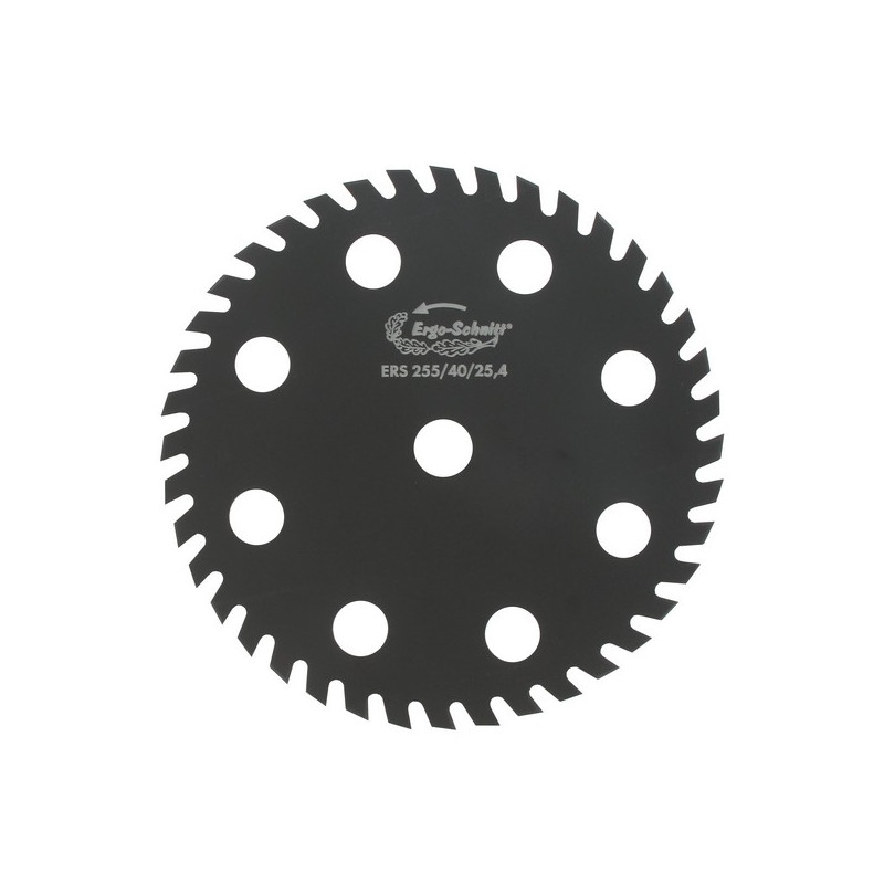 Disque - lame débroussailleuse 255 mm 40 dents