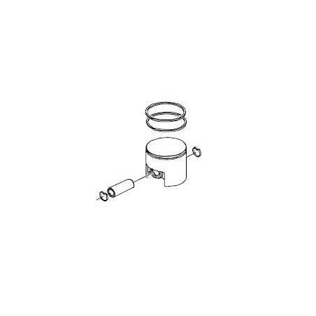 Piston débroussailleuse Mc Culloch Promac 2500 25 cc