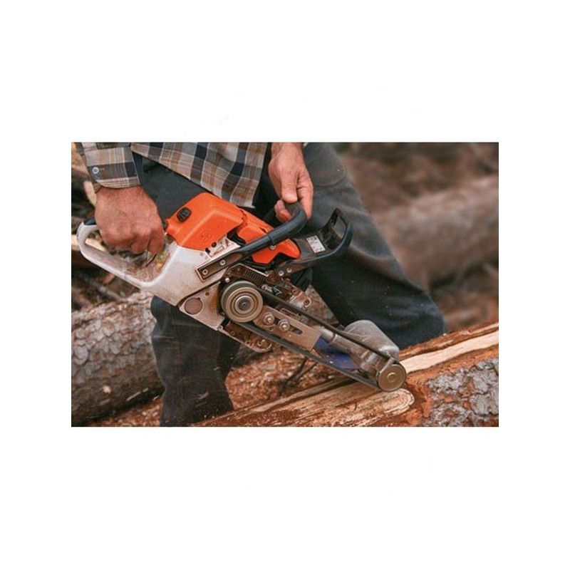 Raclette écorceuse arbre pour tronconneuse