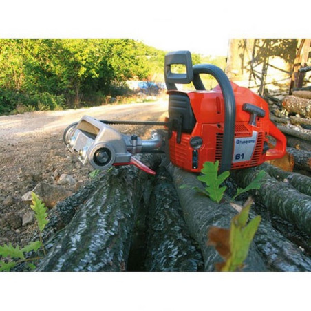 Raclette écorceuse arbre pour tronconneuse