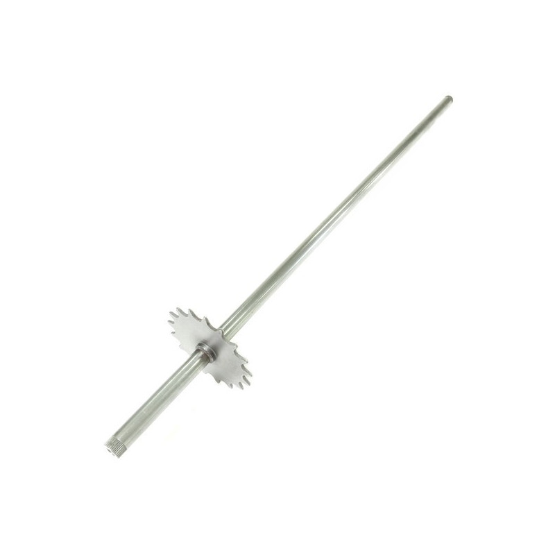 Axe roue arrière avec pignon tondeuse MTD