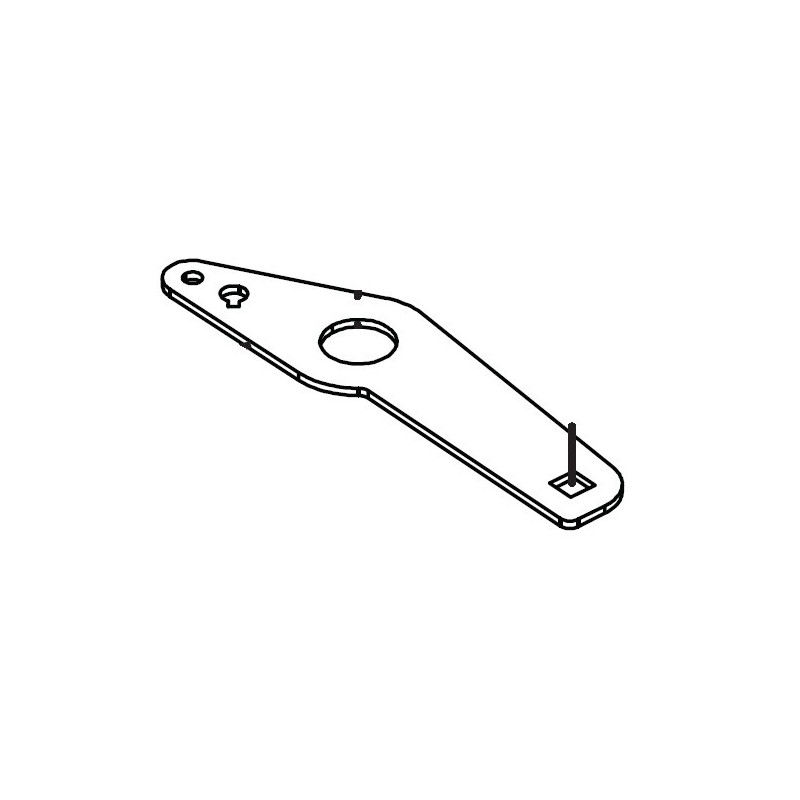 Support poulie tension autoportée Mc Culloch