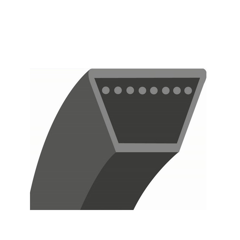 Courroie lisse trapézoidale B335